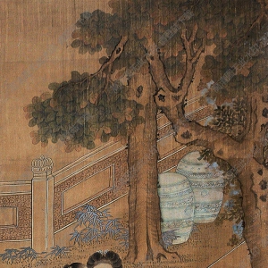 焦秉貞國畫 仕女 (4) 高清大圖下載