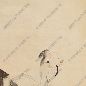 焦秉貞國畫 仕女 (7) 高清大圖下載