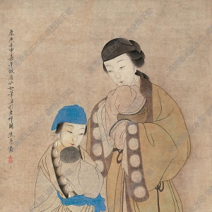 焦秉貞作品 仕女 (5) 高清大圖下載