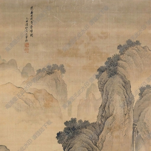 王翚國畫 武夷疊嶂圖 高清大圖下載