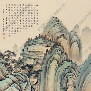 董邦達(dá)國(guó)畫(huà) 山水 (3) 高清大圖下載