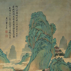 董邦達(dá)國(guó)畫(huà) 山水 (4) 高清大圖下載