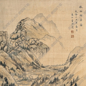 董邦達(dá)國(guó)畫(huà) 山水(2) 高清大圖下載