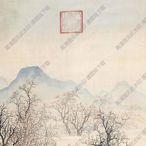 董邦達(dá)國(guó)畫(huà) 山水 高清大圖下載