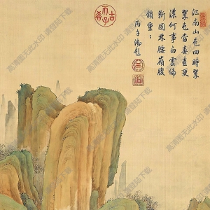 董邦達(dá)國(guó)畫(huà) 山水(3) 高清大圖下載