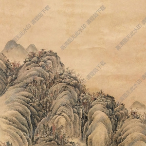 董邦達國畫 攜琴訪友(2) 高清大圖下載