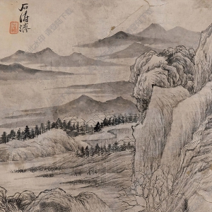石濤國(guó)畫(huà) 山水(14) 高清大圖下載