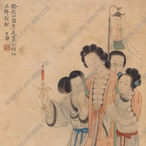 改琦國(guó)畫(huà) 仕女圖 (3) 高清大圖下載