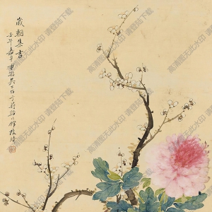 改琦國(guó)畫(huà) 歲朝集吉 高清大圖下載