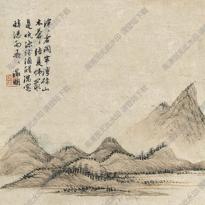 文征明國畫 山水 高清大圖下載