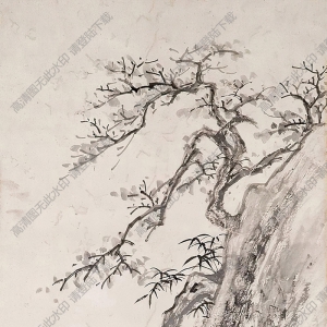 奚岡國(guó)畫(huà) 觀音 高清大圖下載