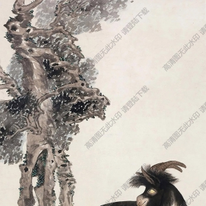 徐揚(yáng)國畫 三羊開泰 高清大圖下載