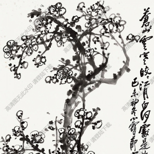 諸樂(lè)三作品 梅花 高清大圖下載