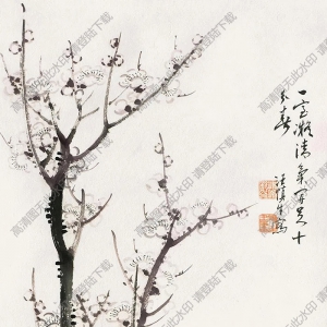 汪溶?chē)?guó)畫(huà) 花鳥(niǎo) (9) 高清大圖下載