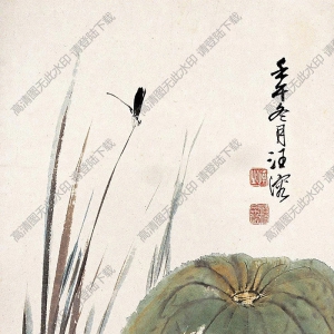 汪溶?chē)?guó)畫(huà) 秋聲 高清大圖下載