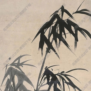 鄭板橋作品_臥竹_高清大圖下載