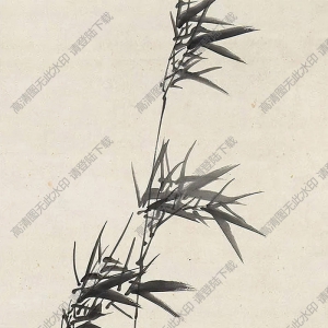 鄭板橋作品_竹子_新升圖_高清大圖下載