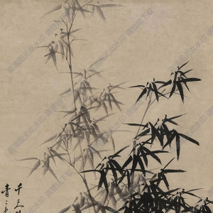 鄭板橋國畫_墨竹圖 (2)_高清大圖下載