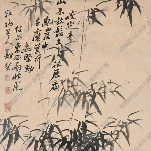 鄭板橋國畫_墨竹圖 (10)_高清大圖下載