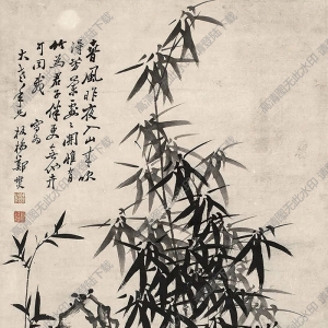 鄭板橋國畫_墨竹圖 (12)_高清大圖下載