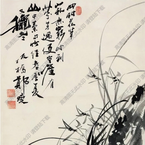 鄭板橋國畫_墨竹圖 (18)_高清大圖下載