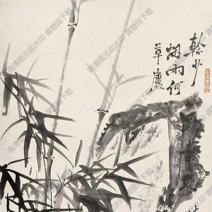 鄭板橋國畫_竹 (3)_高清大圖下載