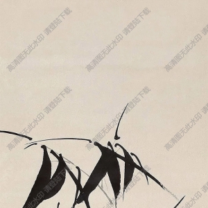 鄭板橋作品_老竹新春_高清大圖下載