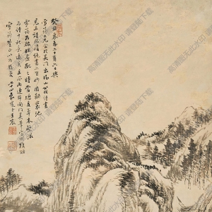 王宸作品 山水 (11) 高清大圖下載