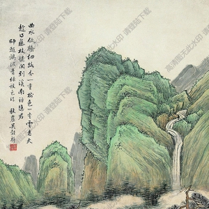吳谷祥國畫 山水 (3) 高清大圖下載