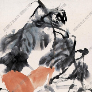 朱屺瞻國(guó)畫(huà) 葫蘆 (3) 高清大圖下載