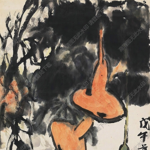 朱屺瞻國(guó)畫(huà) 葫蘆 (4) 高清大圖下載