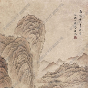 陸治國畫 山水 (1) 高清大圖下載