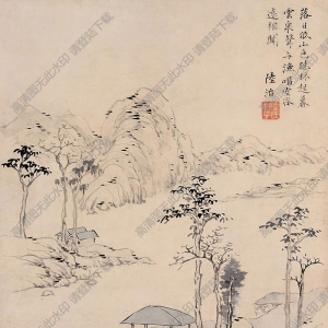陸治國畫 山水 (7) 高清大圖下載