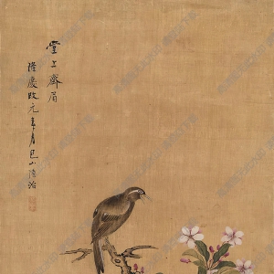 陸治國畫 堂上齊眉 高清大圖下載