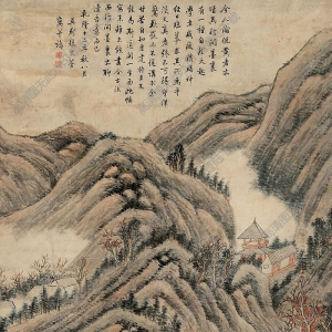 張宗蒼國(guó)畫(huà) 山水 (8) 高清大圖下載