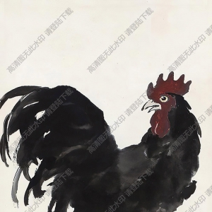 徐悲鴻國(guó)畫 英雄獨(dú)立 高清大圖下載