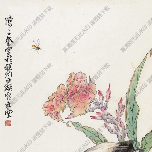 陳子奮國(guó)畫(huà) 花卉草蟲(chóng) 高清大圖下載