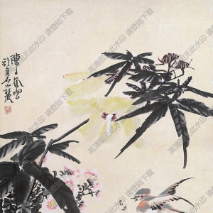 陳子奮國(guó)畫(huà) 花鳥(niǎo) (2) 高清大圖下載