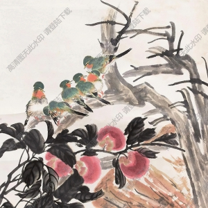陳子奮國(guó)畫(huà) 花鳥(niǎo) (9) 高清大圖下載