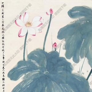 孫云生國(guó)畫 荷香圖 高清大圖下載