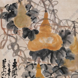 趙云壑國(guó)畫 葫蘆萬(wàn)代 高清大圖下載