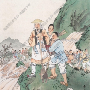 任率英國畫_大禹治水_高清大圖下載