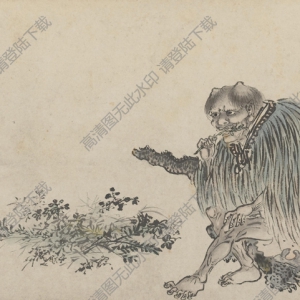 宋代郭翔_神農(nóng)嘗百草_高清大圖下載
