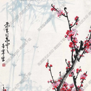于希寧國畫 紅梅 (3) 高清大圖下載