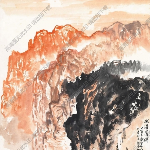 李瓊久國(guó)畫(huà) 涐眉晨曦 高清大圖下載