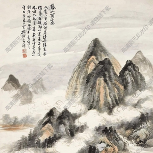 樊浩霖國(guó)畫 山水 (8) 高清大圖下載