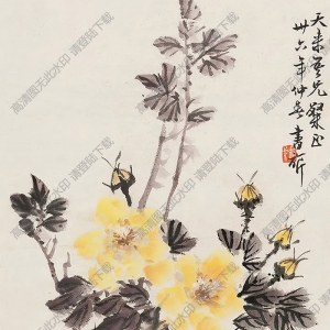 張書旗國畫 大吉圖 (2) 高清大圖下載