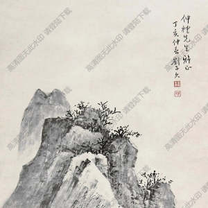劉子久國(guó)畫 山水 (13) 高清大圖下載