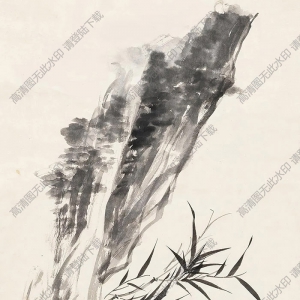吳子深國(guó)畫(huà) 風(fēng)篁圖 高清大圖下載