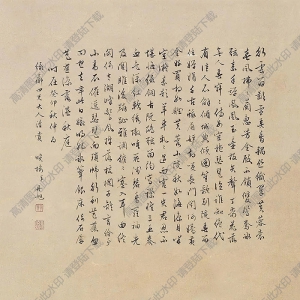 費(fèi)丹旭國(guó)畫 仕女 (9) 高清大圖下載